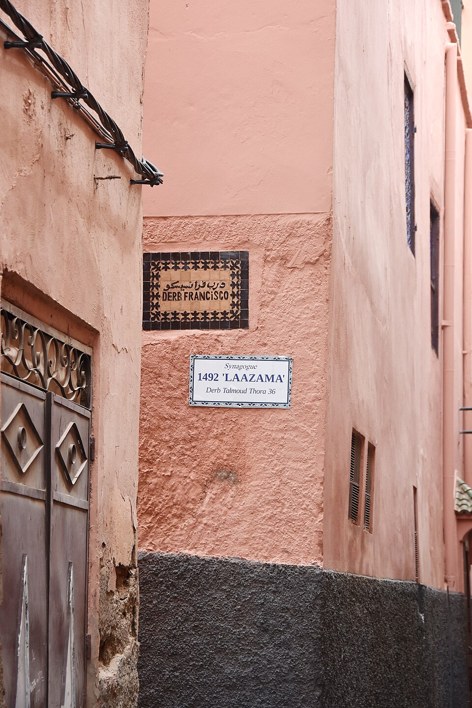 Marrakech medina and historic Jewish quarter